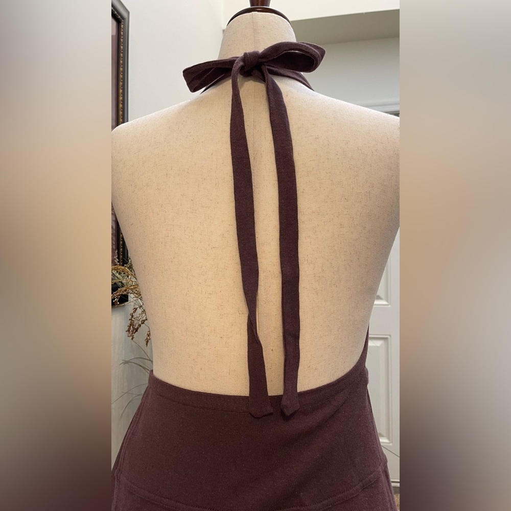 Free People Beach Plum Halter Wrap Dress - NWT - Picture 6 of 10